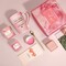 Birthday Gifts for Women, Mom, Sister, Friend: Unique Pink Self Care Spa Relaxation Baskets Set, Christmas, Holiday, Valentines Day Presents for Her, Girlfriend, Grandma, Wife, Bestie, Coworkers